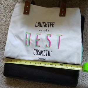 Tote-size bag from Benefit
